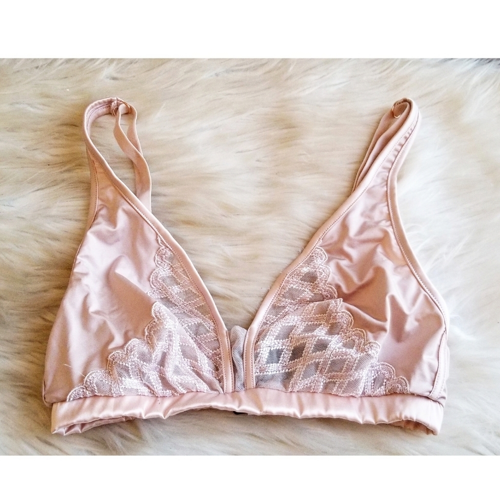 Cosabella Envy Tall Triangle Pink Bralette